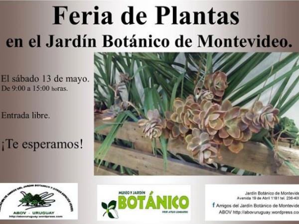 Afiche Feria de Plantas Mayo 2017